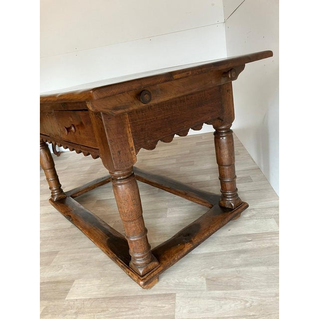 Renaissance Monastery Dining Table, 1650, in Flawless conditions. Designed before 1890