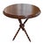 A quirky English 19th century mahogany 'bobbin' table. This mahogany table was made in England in the 19th century with a...