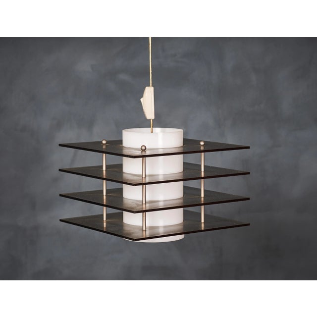 1970s Vintage Space Age Danish Pendant Lamp, 1970s For Sale - Image 5 of 9