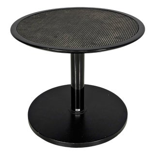 Italian Modern Iron Round Coffee Table by Forme e Funzioni for Airon, 1980s For Sale