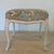 The cutest antique French footstool in a distressed cream paint. Excellent antique condition, and very sturdy. Pretty...