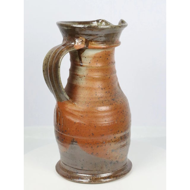 Pedley Sandstone Pitcher Vase by La Borne, 1970 For Sale - Image 3 of 13