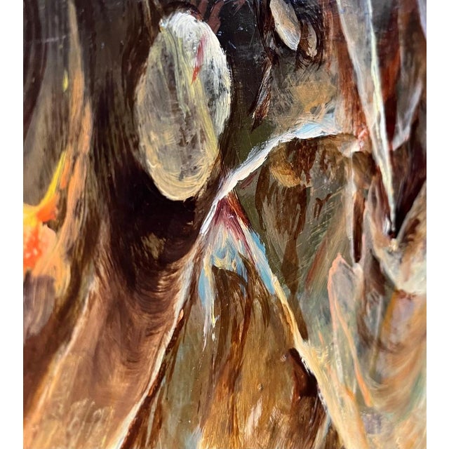 Vivaldo Martini, Abstract Composition No. 8, Oil on Canvas For Sale - Image 9 of 14