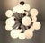 21st Century Diciotto Bronze Matte White Murano Sputnik Chandelier by Fabio LTD For Sale - Image 6 of 7