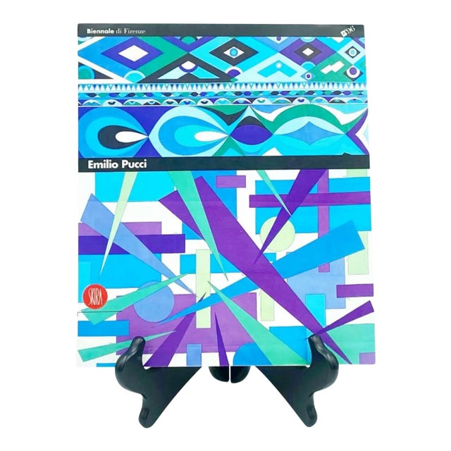 Vintage 1996 Emilio Pucci Biennale Di Firenze Looking at Fashion Look Book For Sale