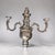 Late 20th Century Pair of Oversized Hollywood Regency Polished Aluminum Two-Arm Urn Wall Sconces For Sale - Image 5 of 7