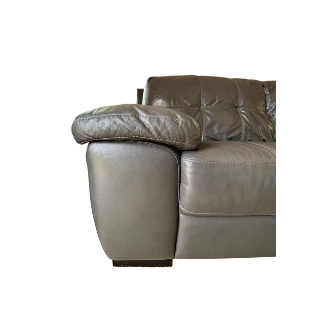 Early 21st Century Chateau D’Ax Leather Sofa, Designed by the Italian Furniture Brand Chateau D’Ax For Sale - Image 5 of 12
