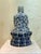 Chinese Vintage Ceramic Buddhist Sculpture,Hand Carved Blue and White Porcelain the Eighteen Arhats Statue For Sale In Seattle - Image 6 of 8