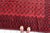 Burgundy 1920s, Antique Afghan Ersari Handmade Rug 6.8' X 9.4' For Sale - Image 8 of 18