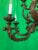 Wood Vintage Italian Hand Carved 2 Tier Chandelier With 12 Lights For Sale - Image 7 of 13