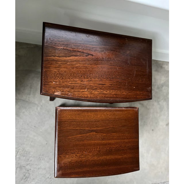 Vintage Traditional Nesting Occasional Tables-Set of 2 For Sale In Houston - Image 6 of 12