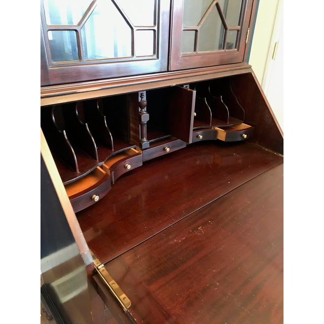 Antique Maddox Tables Mahogany Secretary Desk Chairish