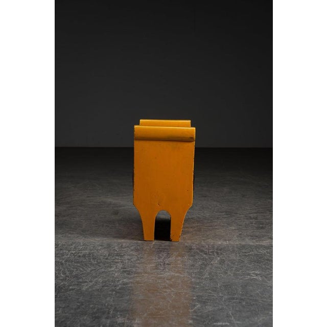 Brown Swedish Grace Stool, 1940s For Sale - Image 8 of 11