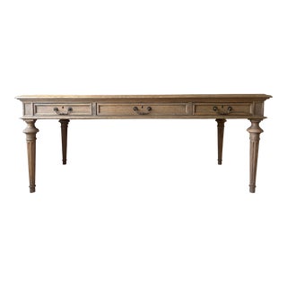 Restoration Hardware Big Partner Writing Desk For Sale