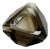 1960s Smoked Glass Faceted Ashtray For Sale