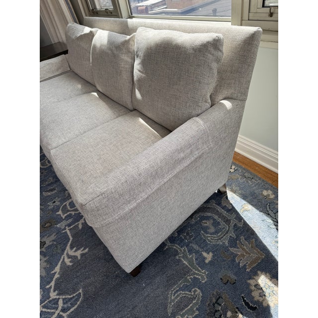 Transitional Lee Industries Sofa in Pindler Gatwick Fabric For Sale - Image 3 of 4