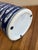 Schoal Blue and With Fish Design Tall Ginger Jar For Sale In San Diego - Image 6 of 7
