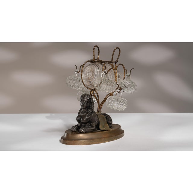 19th Century France Napoleon III Brass Cocktail Set For Sale - Image 10 of 15
