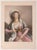 Lithograph on paper. Not signed nor numbered, as issued. The portrait mimics the self-portraits and Turkish-style...