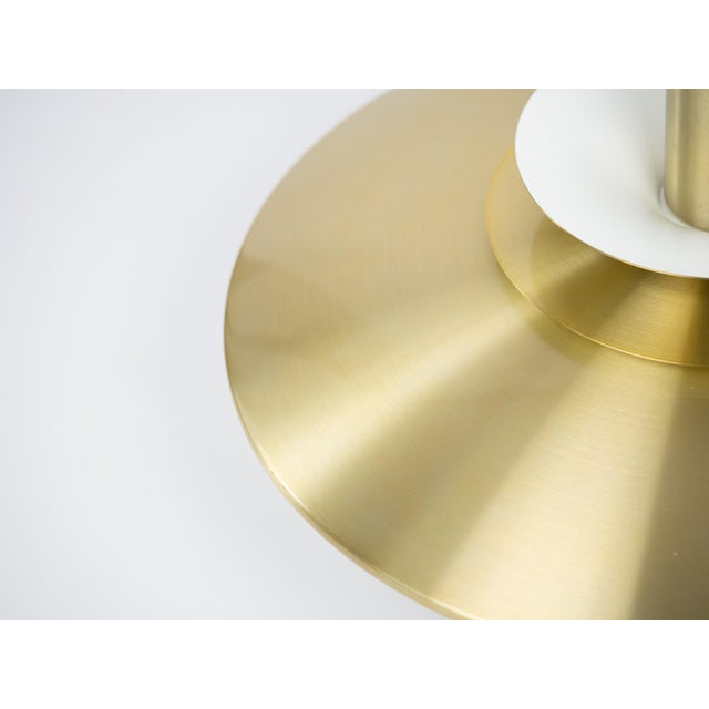 Metal Vintage Danish Verona Lamp by Kurt Wiborg for Jeka, 1980s For Sale - Image 7 of 13