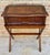 French Provincial Early 20th Century Walnut & Leather Secretary Desk For Sale - Image 3 of 6
