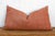 Copper Saffron Diamond Oversized Lumbar Moroccan Pillow For Sale - Image 8 of 9