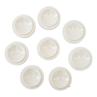 Ceramic Piano Stabilizer, 1920s, Set of 8 For Sale