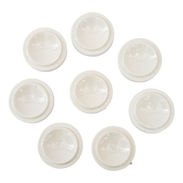 Ceramic Piano Stabilizer, 1920s, Set of 8 For Sale