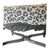Vintage Double X-Base Bench For Sale In West Palm - Image 6 of 7