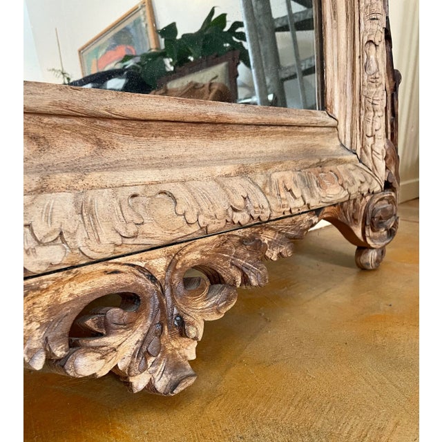 Tan 1960s Mythological Chimera Wall Mirror For Sale - Image 8 of 12