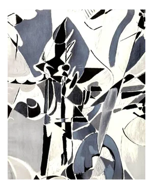 André Lanskoy - Composition - Mourlot Lithographic Poster 1960s