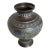 Late 19th Century Chinese Bronze and Cloisonne Vase (Champleve) For Sale