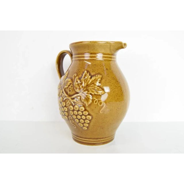 1960s Mid-Century Ceramic Jug, Former Czechoslovakia, 1960s For Sale - Image 5 of 8