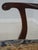 Wood Hickory Chair Mahogany Mt Vernon Chippendale Style Settee For Sale - Image 7 of 18