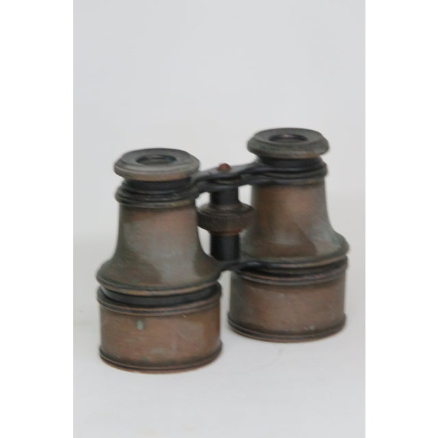 Metal Early 1900s Expandable Binoculars 4545b For Sale - Image 7 of 14