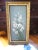 This is a Superb! Antique Victorian Oil on Canvas of a White Lily on a Seafoam Background that is Beautifully Detailed and...
