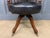 Wood Victorian Mahogany Revolving Desk Chair, 1885 For Sale - Image 7 of 13