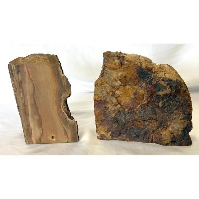 Vintage Wood Mismatched Bookends- A Pair For Sale In West Palm - Image 6 of 12
