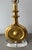 Fantastic, gilt wood table lamp mounted on an oval acrylic base. Real 24k gilding on this very modernist design. I did not...