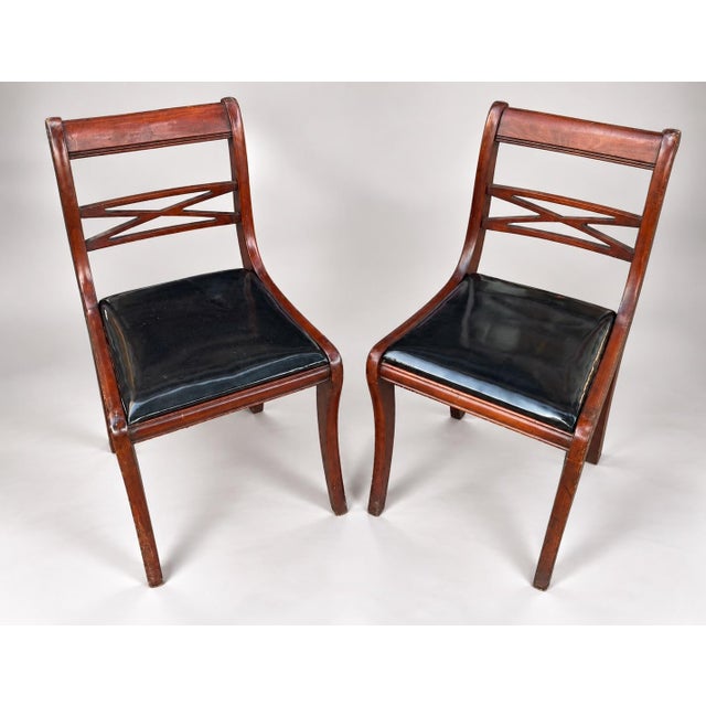 Traditional Regency Side Chairs Circa 1820 For Sale - Image 3 of 8