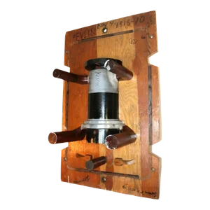 Late 1950s to Early 1960s Vintage Summit Casting Mahogany Foundry Mold for Raytheon