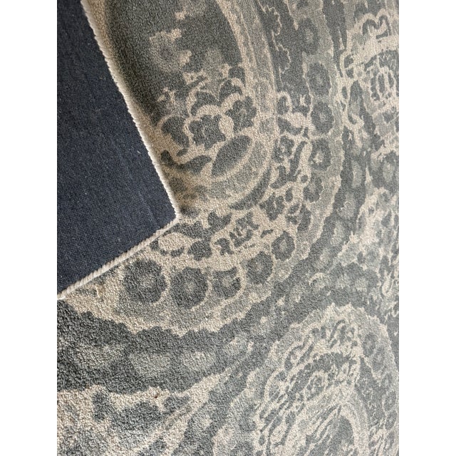 10ft 2in × 13ft 10in Pottery Barn Bosworth Printed Rug For Sale - Image 10 of 11