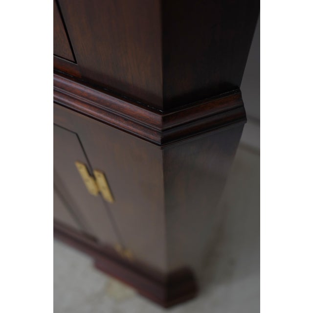 Henkel Harris Mahogany Corner Cabinet For Sale - Image 11 of 18