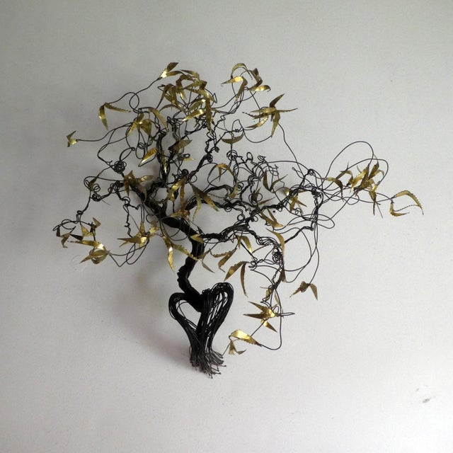 Brass Wall Sculpture by Daniel D'Haeseleer, 1970s For Sale - Image 11 of 12