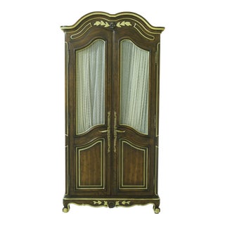 Mt Airy French Style Oak Bedroom Armoire For Sale