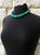 Early 21st Century Arizona Chrysocolla Beaded Necklace With Sterling Silver Chrysocolla Clasp, 18" For Sale - Image 5 of 10
