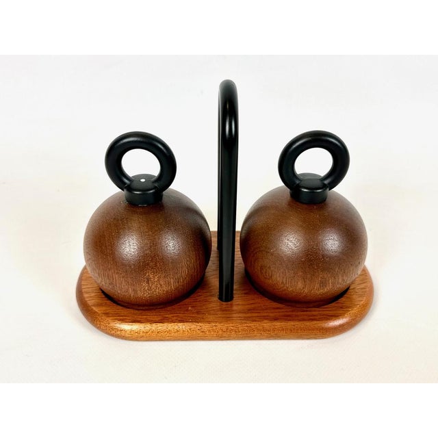 1980s Ball Boy Salt and Pepper Mills by Richard Nissen and Carsten Jørgensen for Bodum, Denmark, 1980s, Set of 3 For Sale - Image 5 of 7