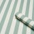 Contemporary SAMPLE - Schumacher Emma Stripe Wallpaper In Teal For Sale - Image 3 of 4