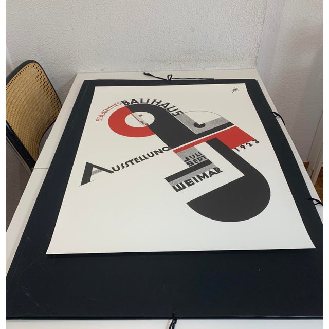 Black Bauhaus Exhibition 1923 Poster, 1999 For Sale - Image 8 of 10