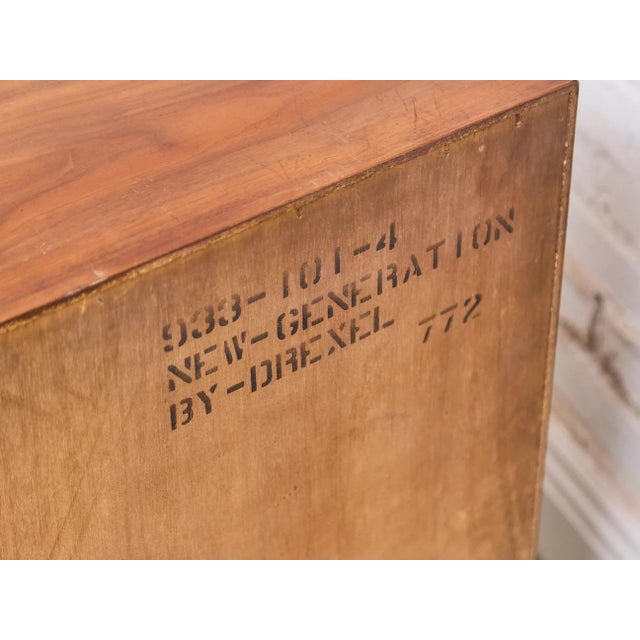 Wood Vintage Drexel Mid Century Modern 'Modulus' Desk For Sale - Image 7 of 12